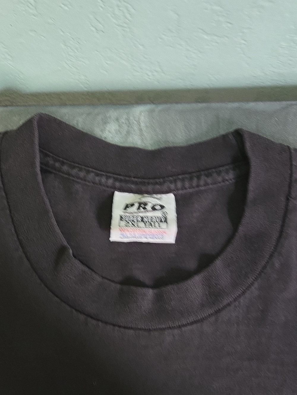 Men's Black Crewneck T-Shirt by